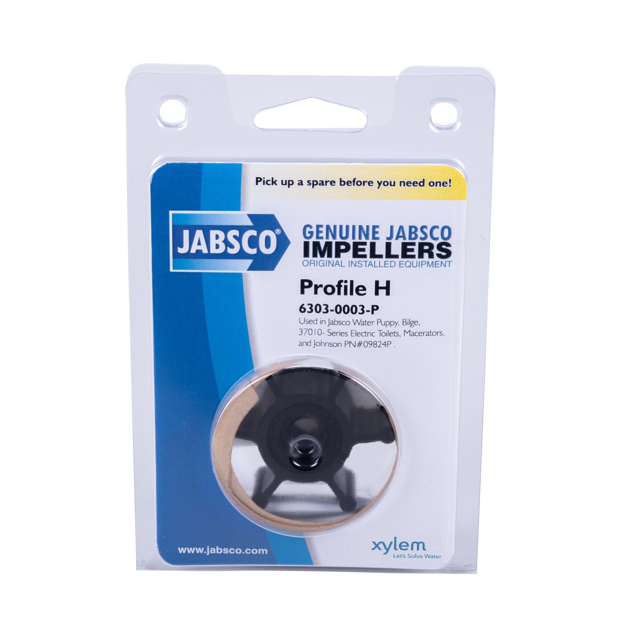 JABSCO  Impeller 6303-0003P für Bilgepumpe Water Puppy 2000