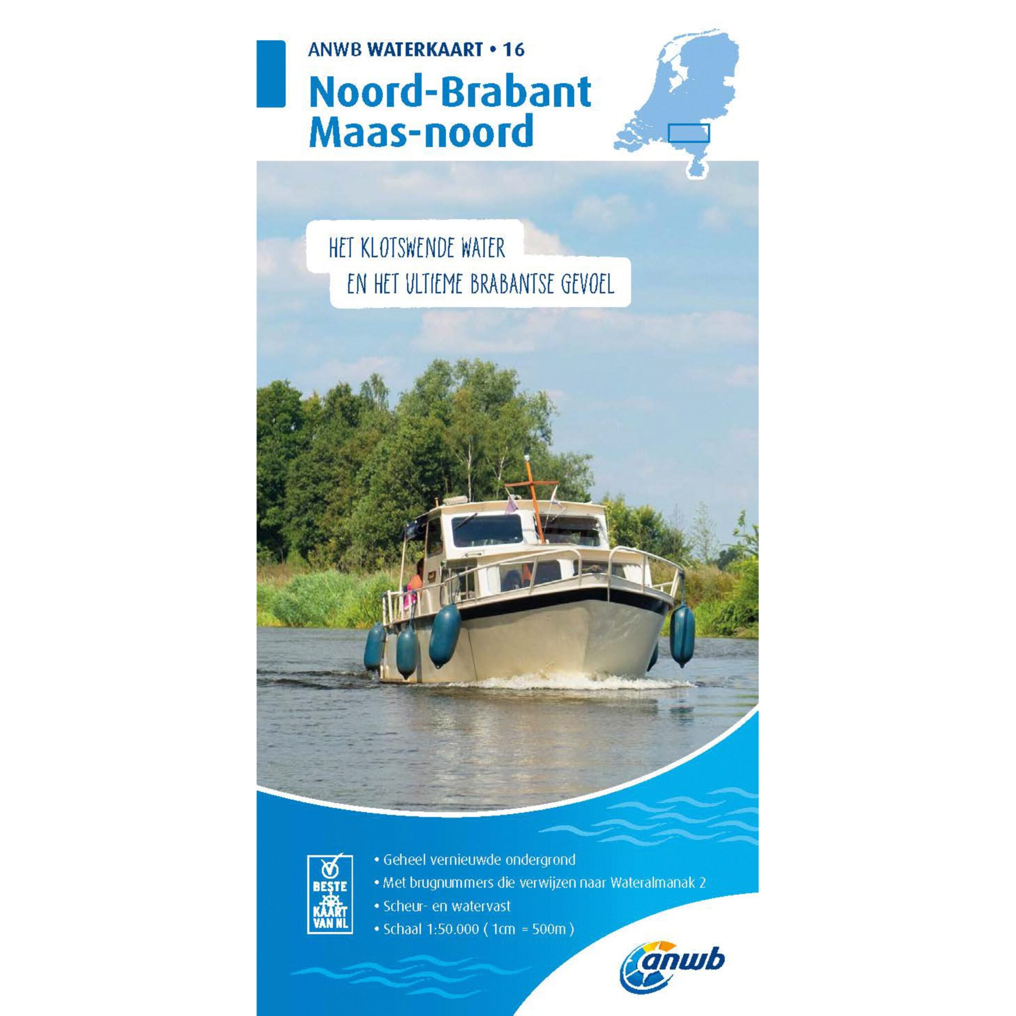 Waterkaart 16 Noord-Brabant/Maas-Nord 2019