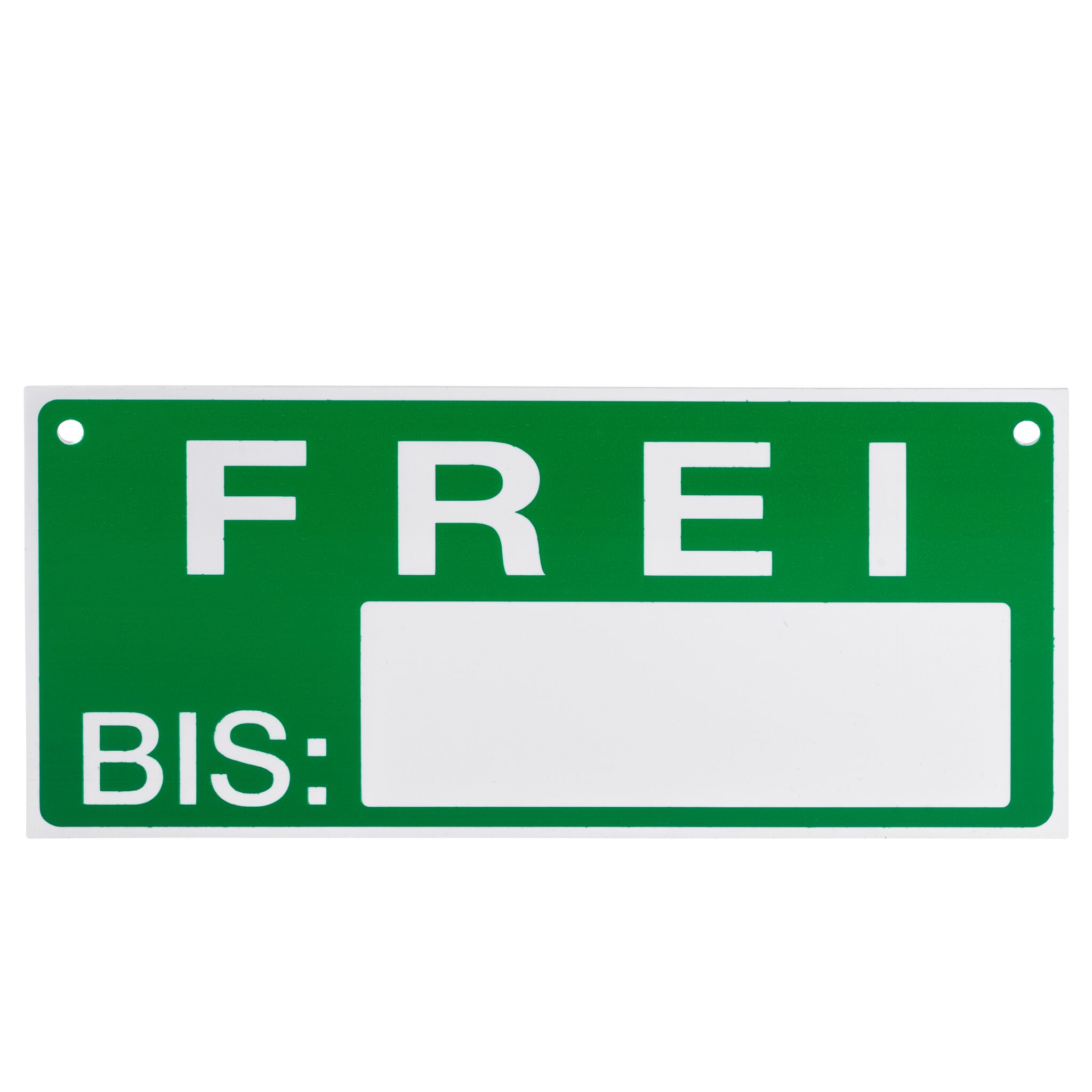 Liegeplatzschild FREI/BELEGT