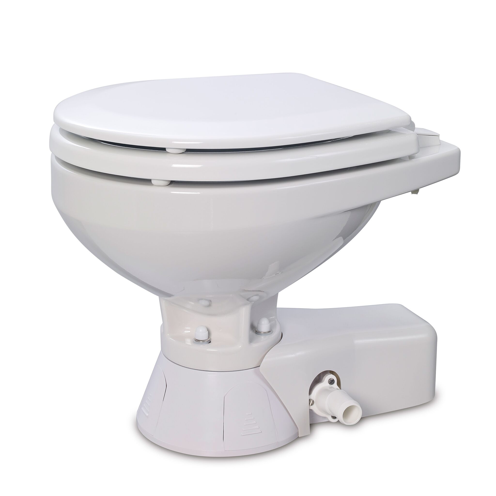 Quiet Flush Komfort-Soft-Close-Toilette 24 V, 480 mm