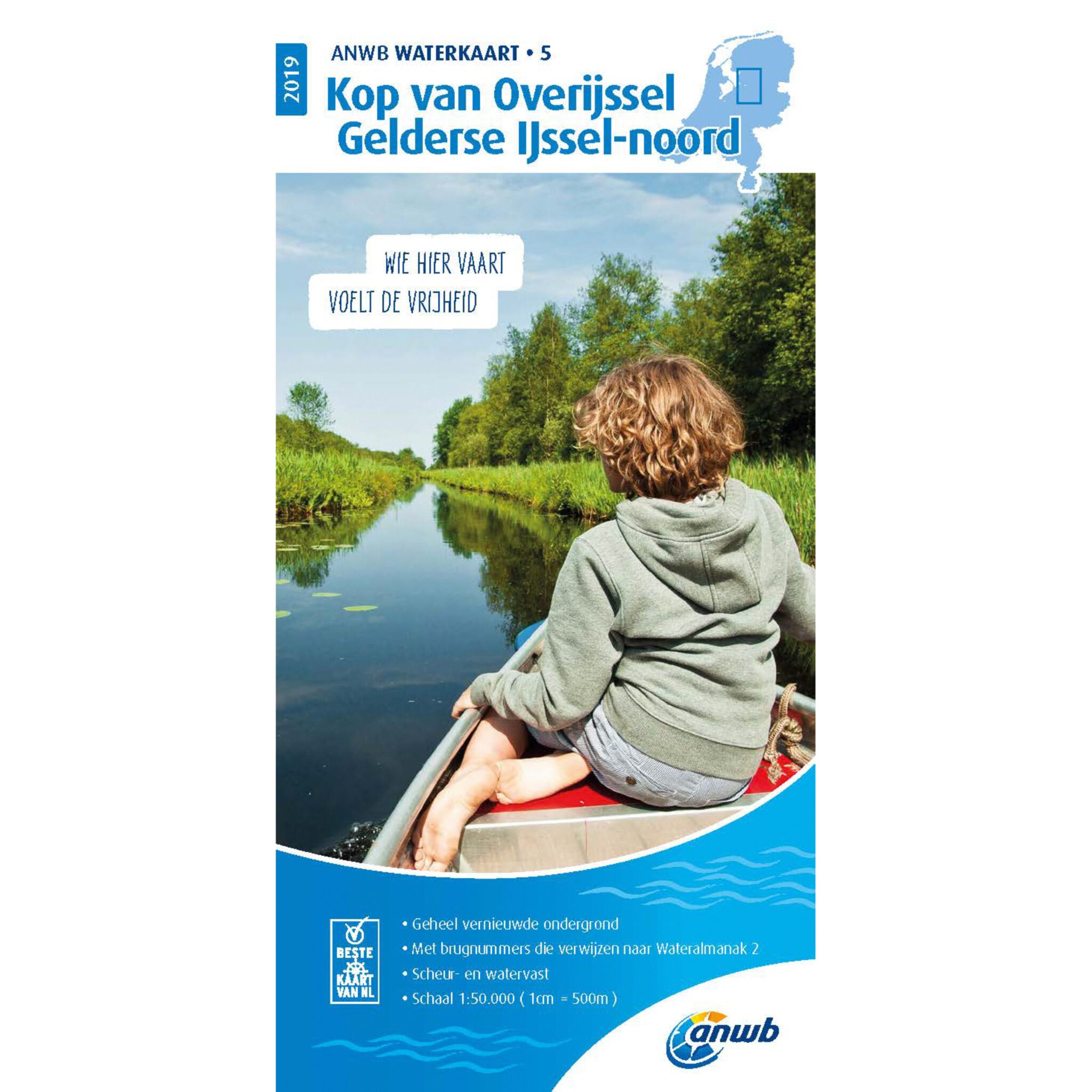Waterkaart 5 Kop Overijssel/Gelderse Ijssel-Noord 2019