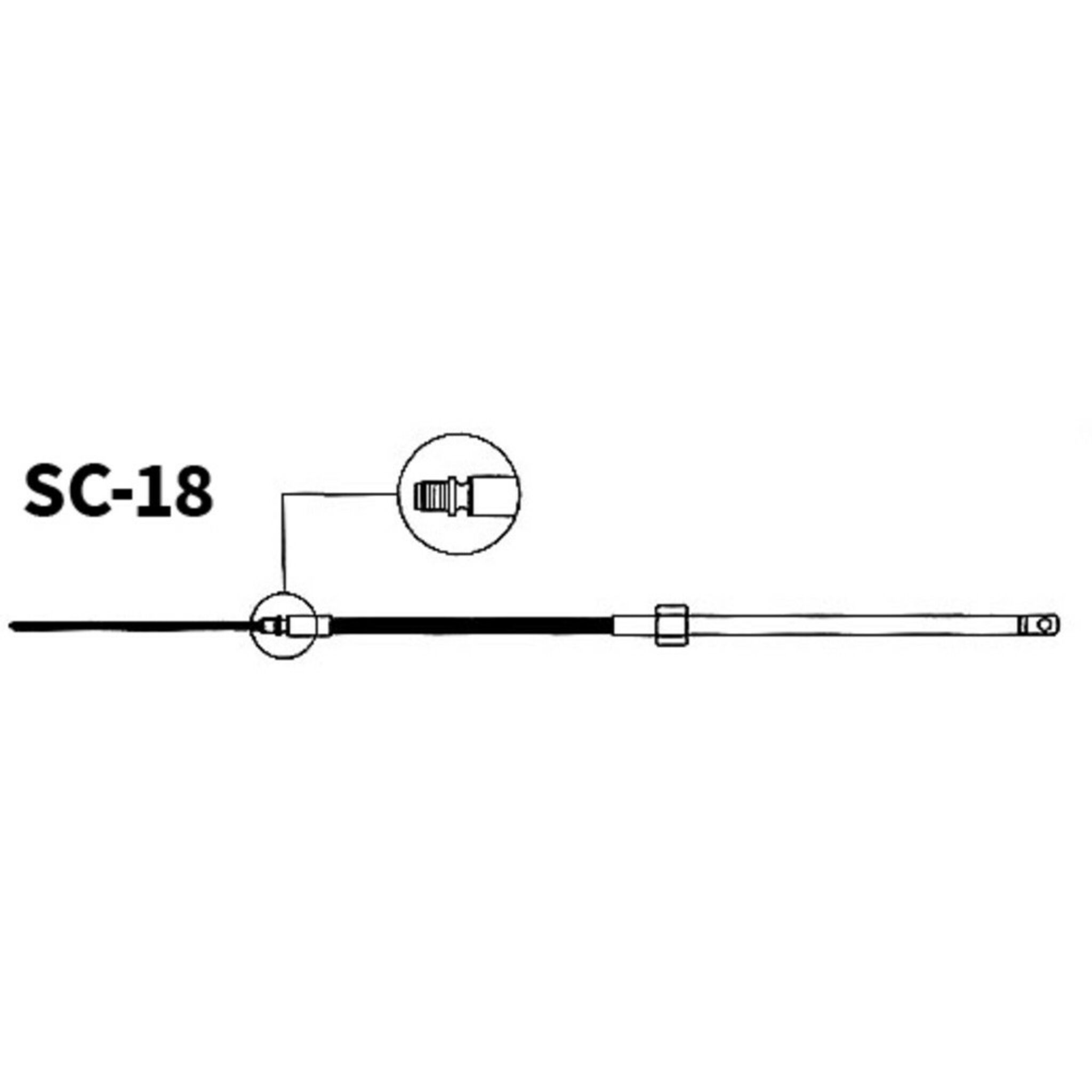 Steuerkabel SC-18 für Multiflex Steuerwerk LM-H-201