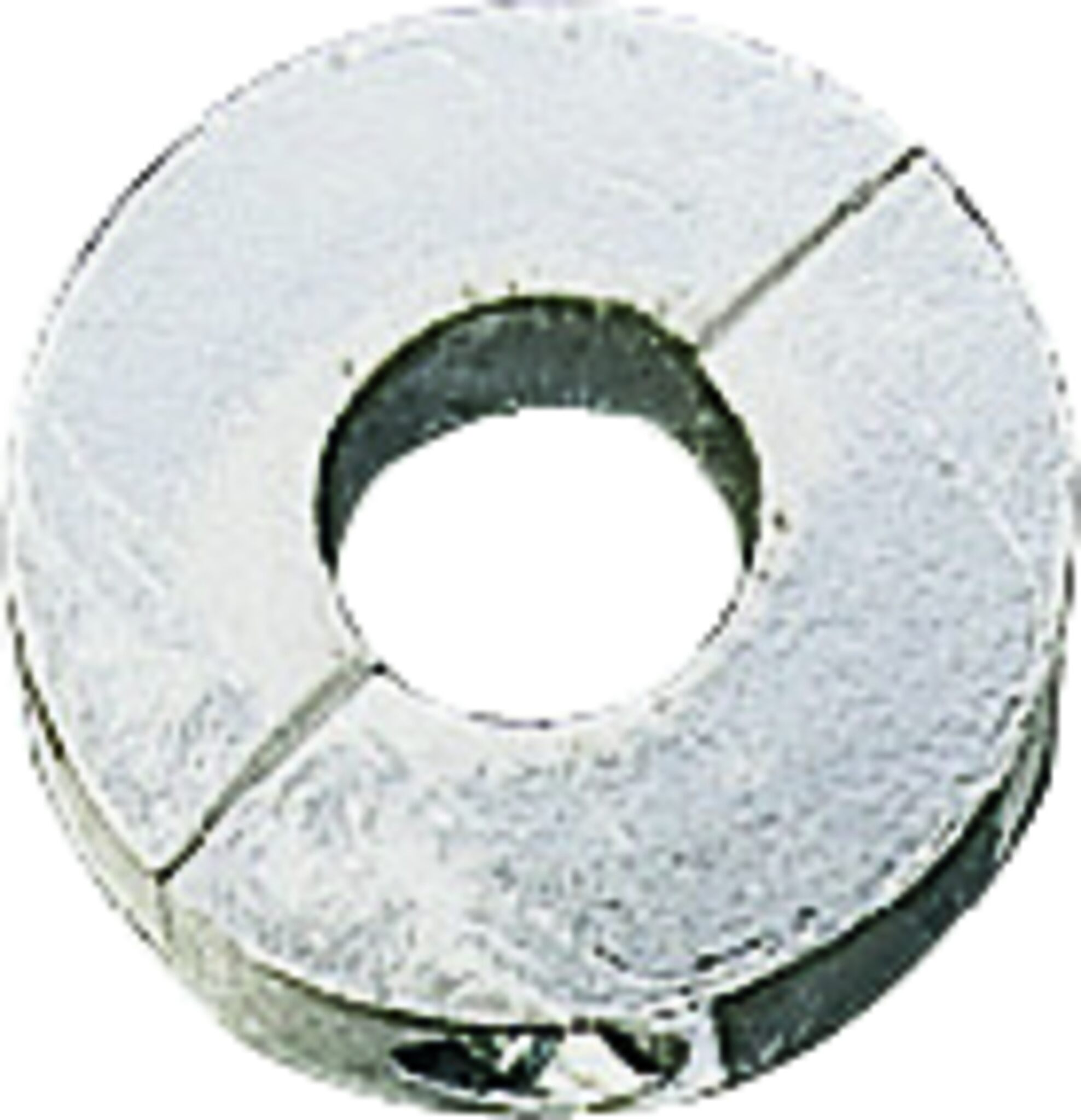 Zink-Wellenanode, kurze Bauform, 40 mm Ø