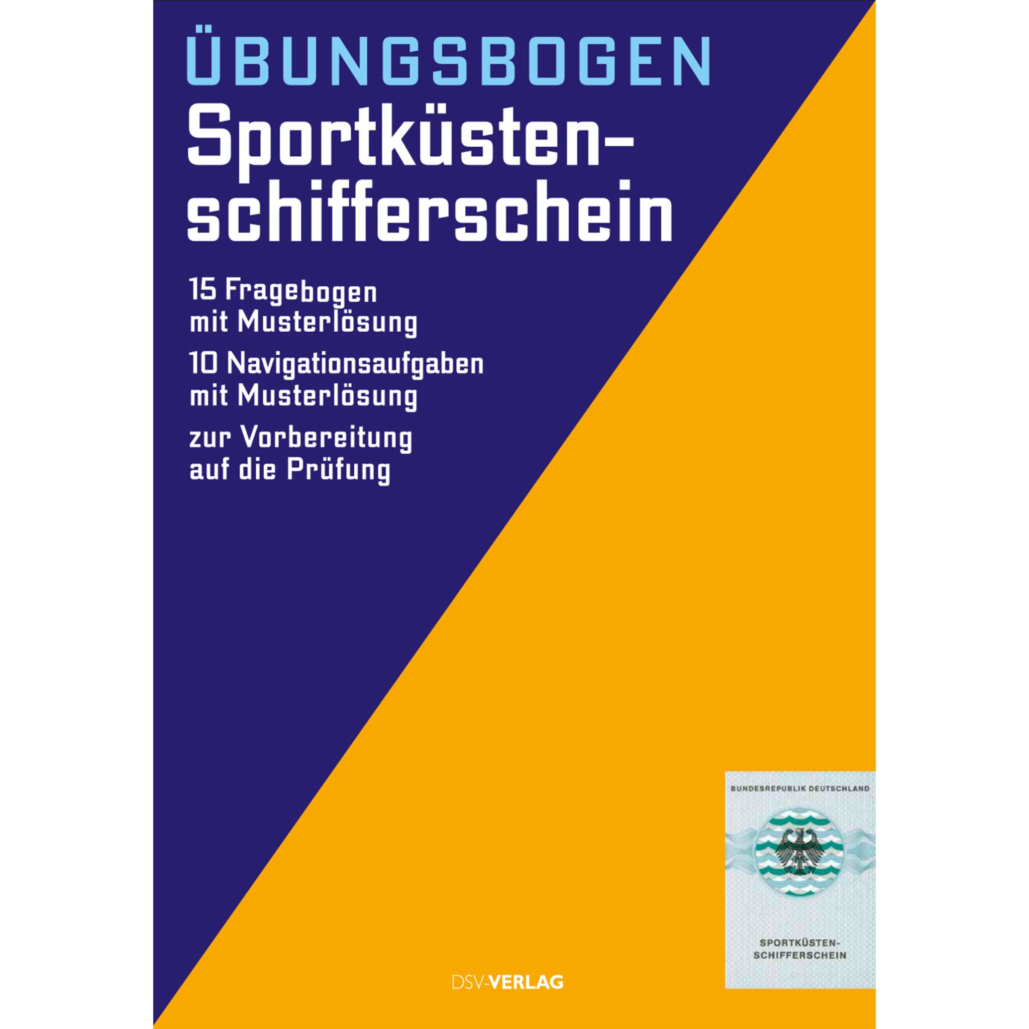 DSV-Verlag Übungsbogen Sportküstenschifferschein