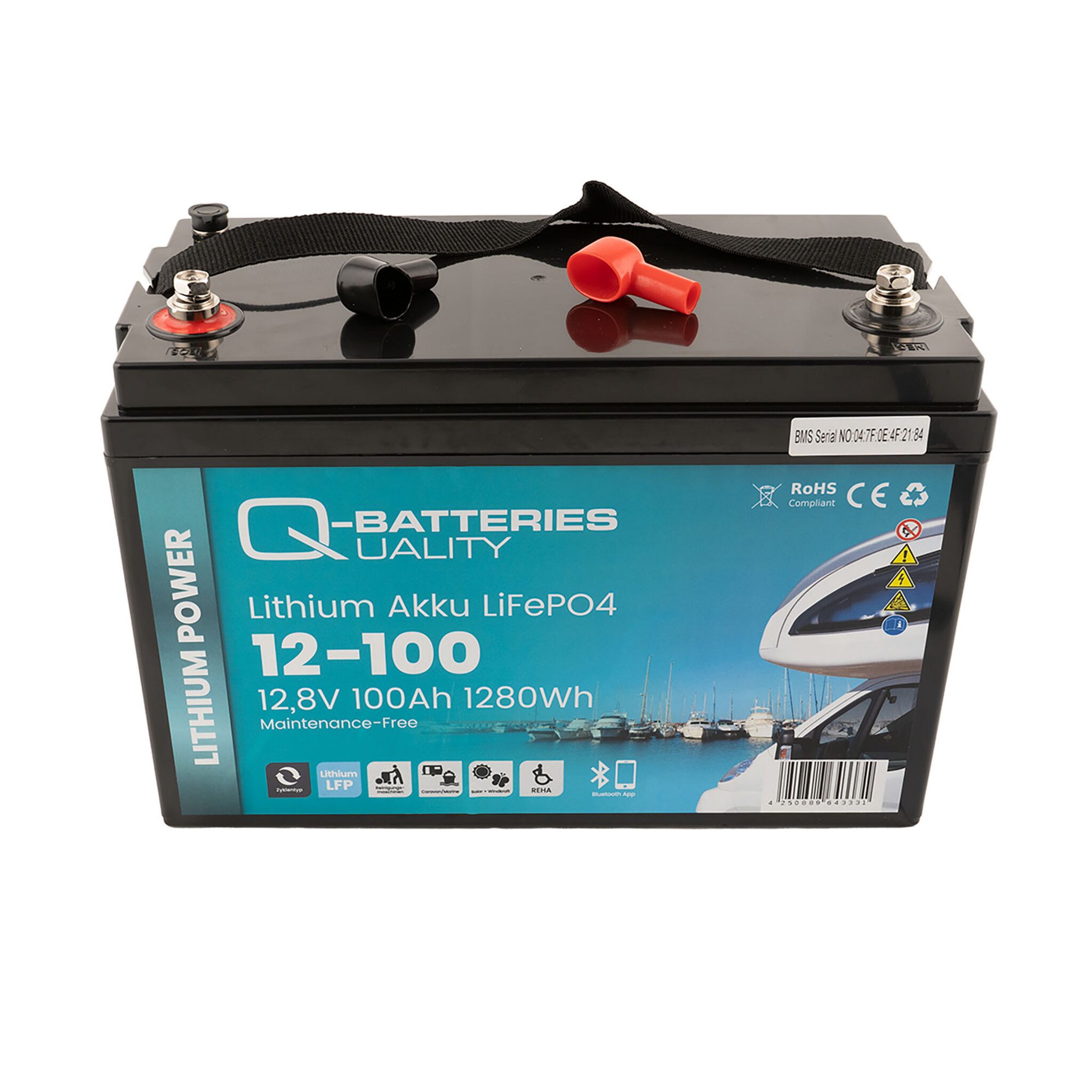 Q-Batteries Lithium Akku LiFePO4