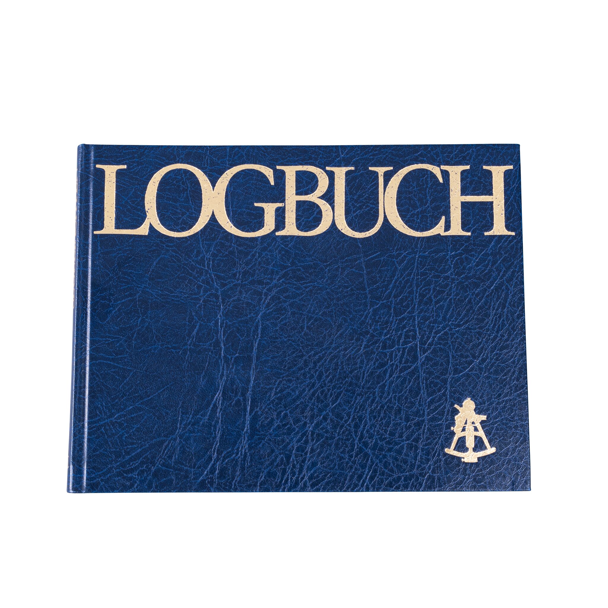FORMULARUS VERLAG Logbuch im Querformat, blau
