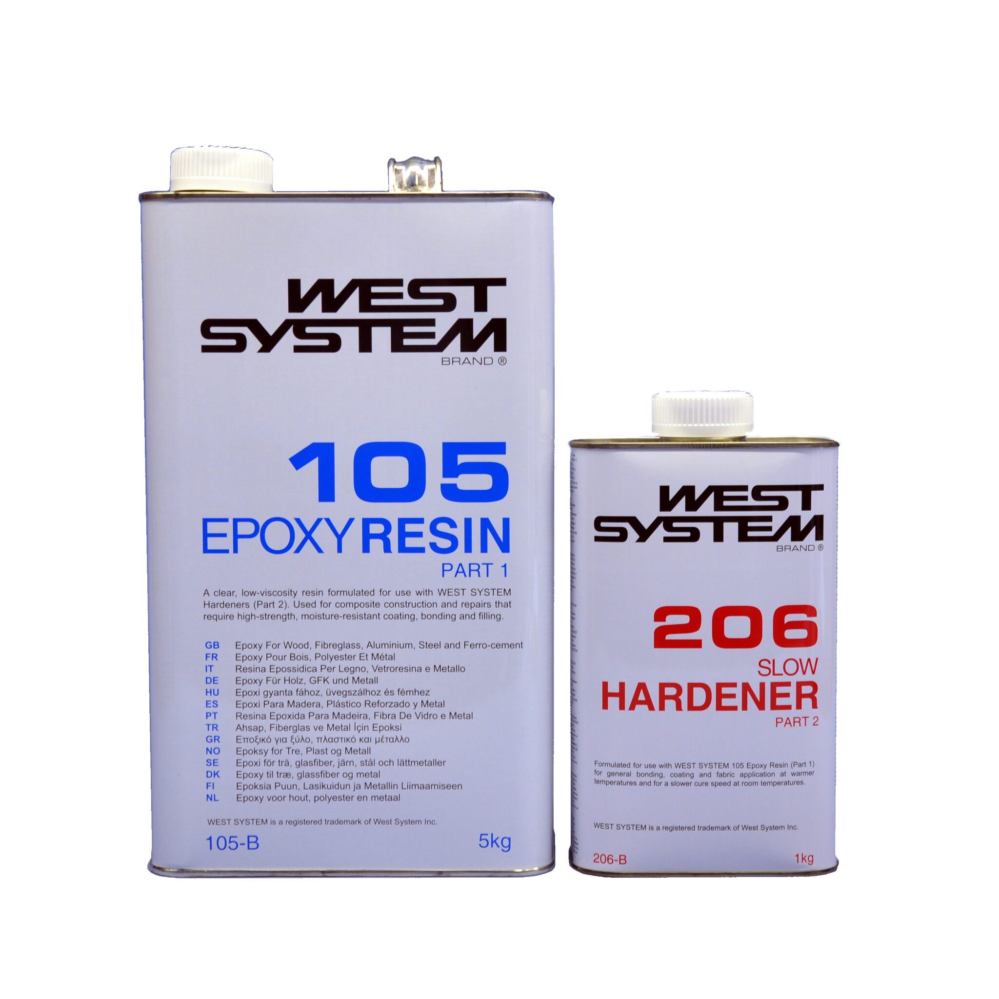 West System B-Pack Epoxy-Harz 105/Härter 206