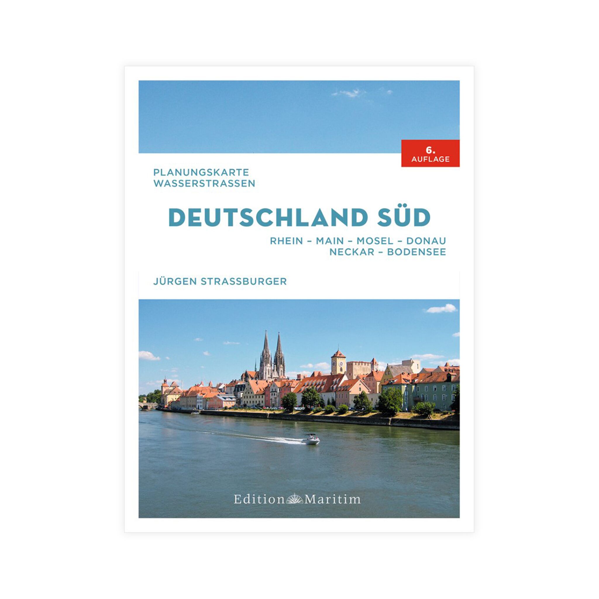 Edition Maritim Gewässerkarte Deutschland Süd