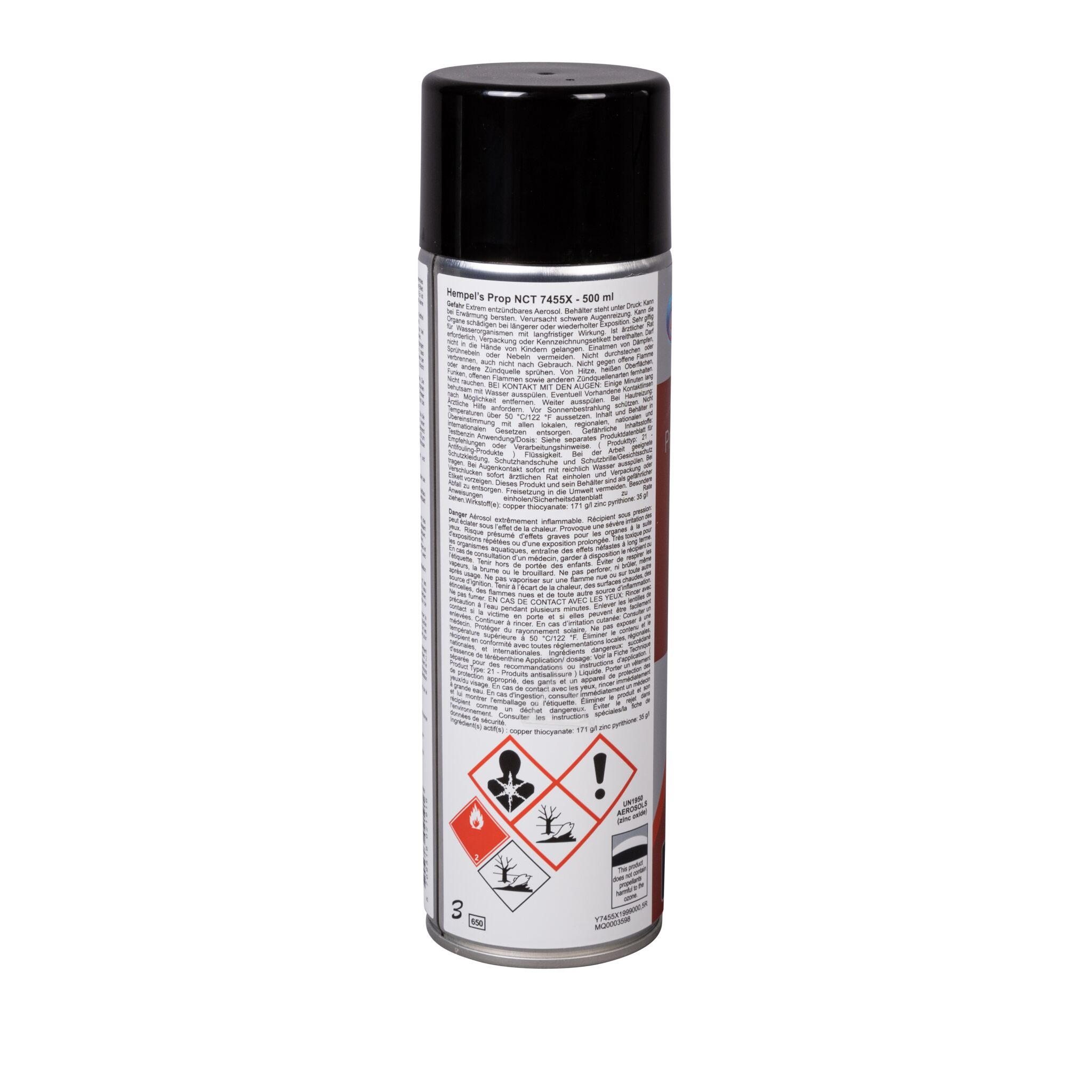 Antifouling-Spray PROP NCT 500 ml - schwarz