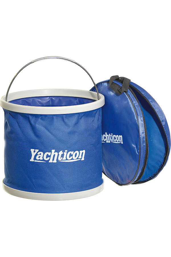 Yachticon Faltbarer PVC-Eimer, 9 Liter