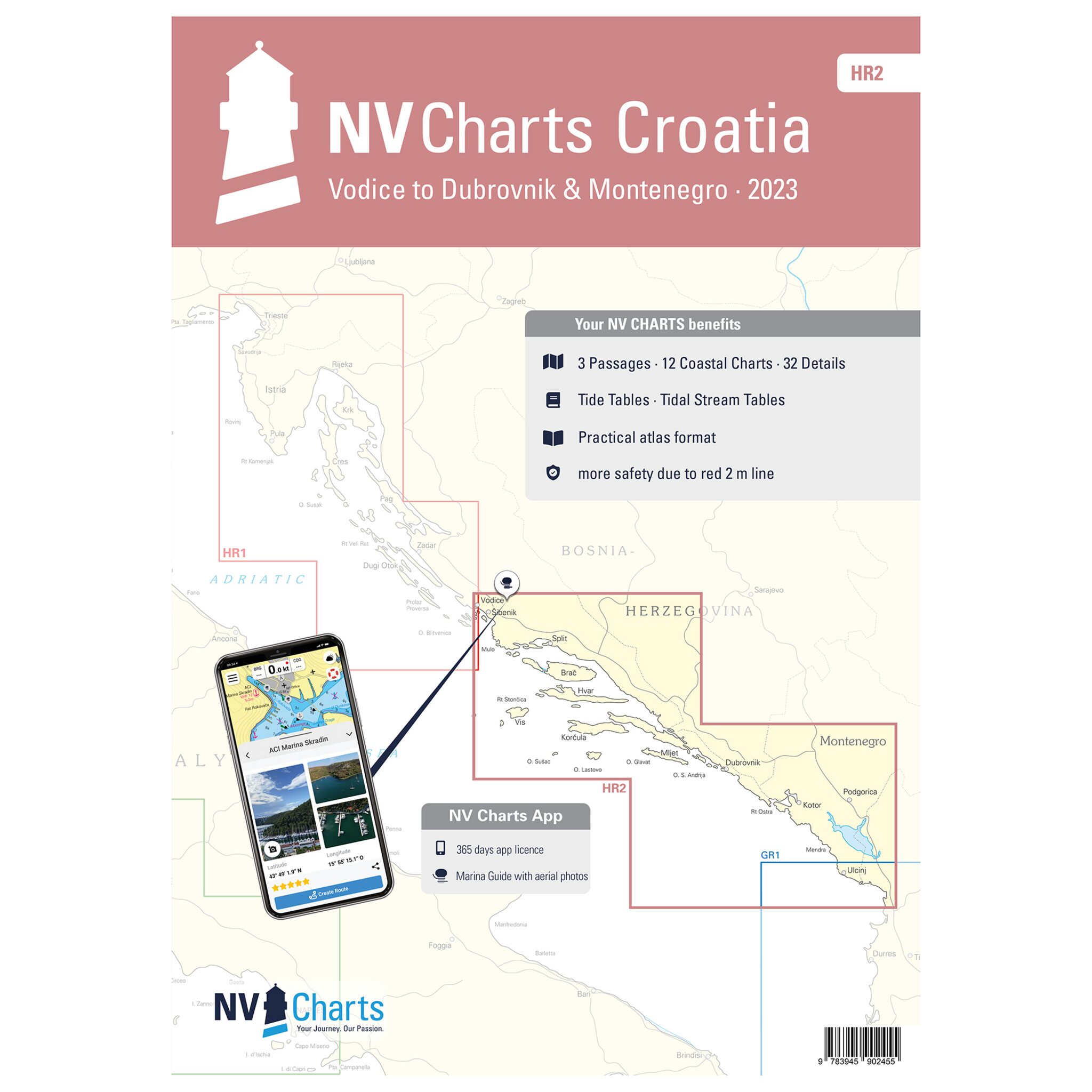 NV Atlas Kroatien - Vodice bis Dubrovnik und Montenegro - HR 2